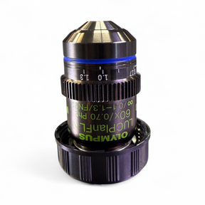 OLYMPUS LUCPlanFL N 60x/0.70 Ph2 ∞/0.1-1.3/FN22 UIS2 Microscope Objective Lens - Image 1