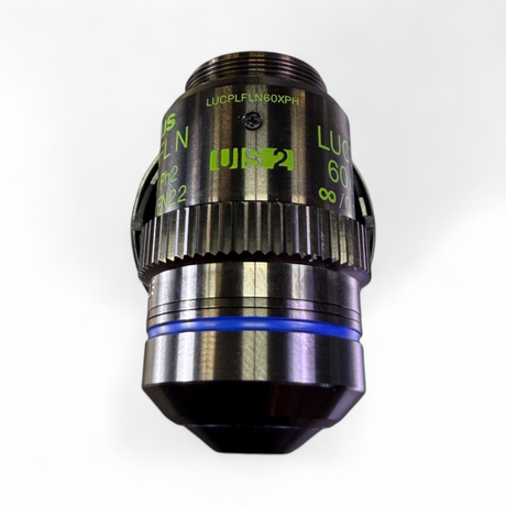 OLYMPUS LUCPlanFL N 60x/0.70 Ph2 ∞/0.1-1.3/FN22 UIS2 Microscope Objective Lens - Image 7