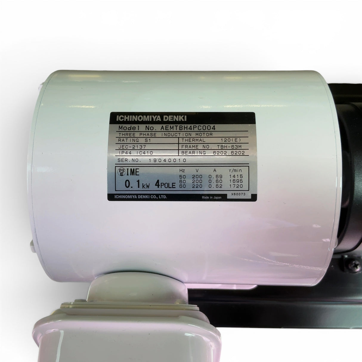 Orion Ichinomiya Denki Dry Vacuum Pump KRF04A-VB-01-T04 (BO!) | Mr. Scientific - Image 8