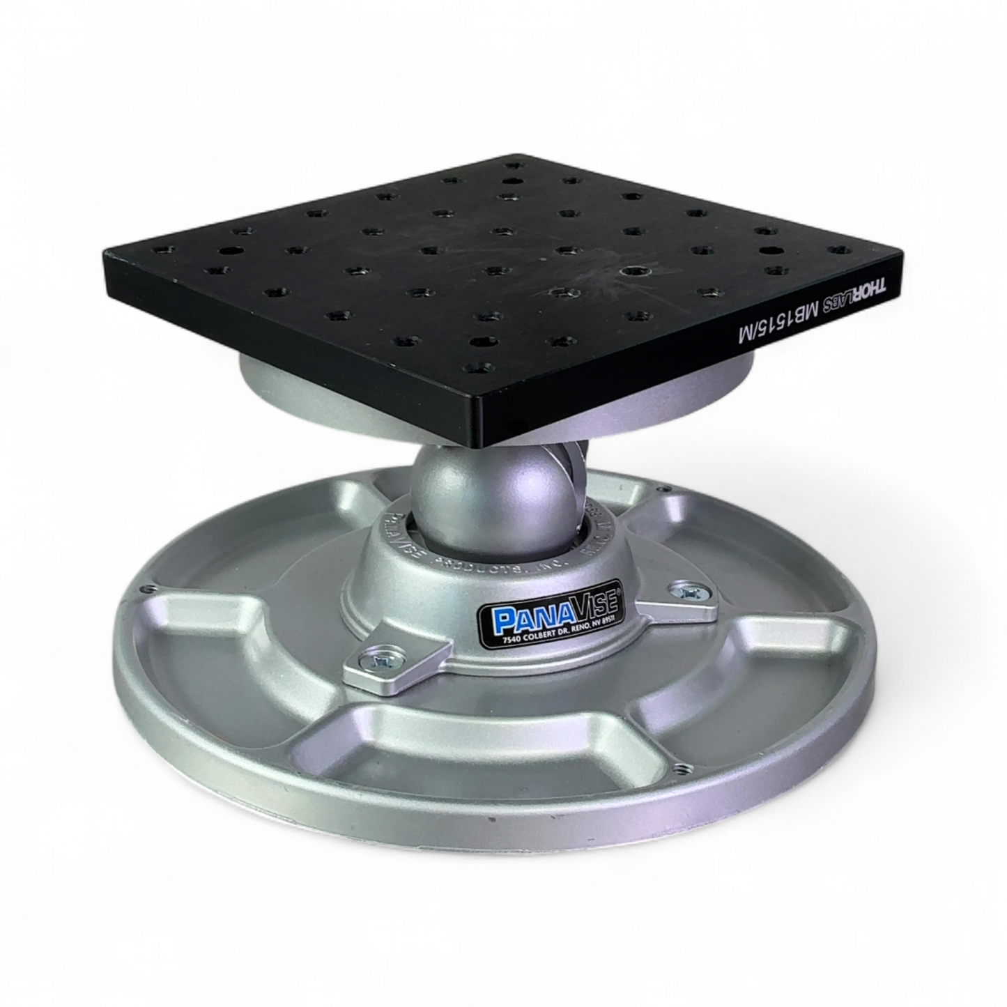 PanaVise and Thorlabs Adjustable Swivel Vise with Optical Breadboard MB1515/M | Mr. Scientific - Image 9