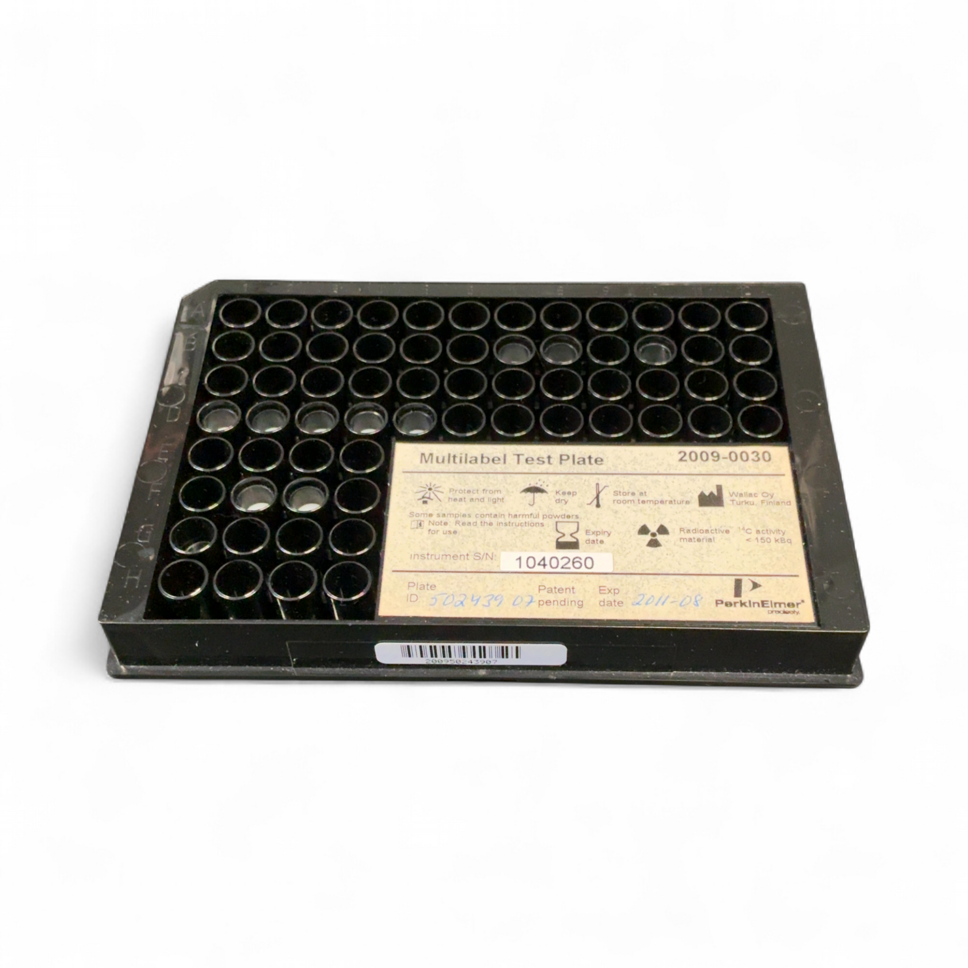 PerkinElmer Multilabel Test Plate 2009-0030 Legacy Calibration Standard (Best Offer!) | Order Direct and Save - Image 5