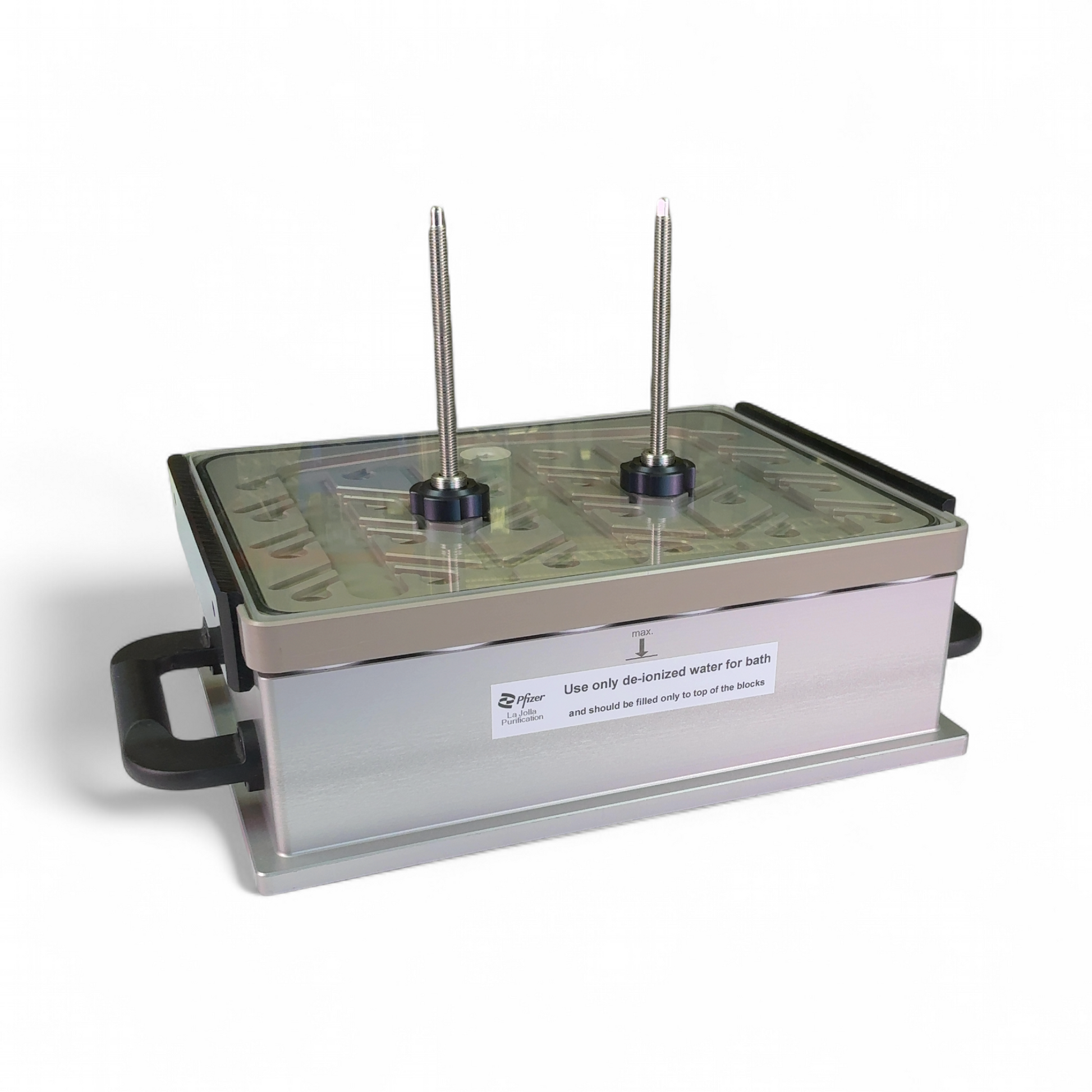 Pfizer Custom 24-Position Thermal Vial Block / Temperature Conditioning Assembly (BO!) | Ships Fast from Mr. Scientific - Image 1