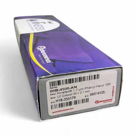Phenomenex Kinetex 1.7 µm Phenyl-Hexyl 100 Å LC Column, 50 x 2.1 mm, 00B-4500-AN - Image 1