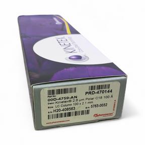 Phenomenex Kinetex 2.6µm Polar C18 100Å LC Column, 100 x 2.1mm, 00D-4759-AN - Image 1