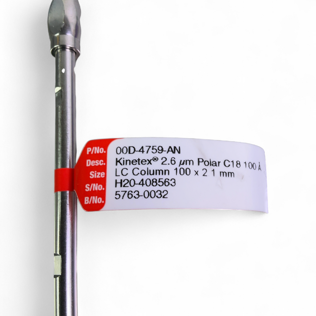 Phenomenex Kinetex 2.6µm Polar C18 100Å LC Column, 100 x 2.1mm, 00D-4759-AN - Image 8