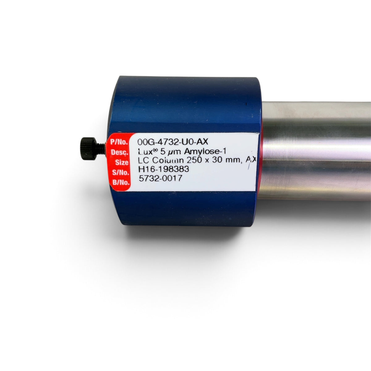 Phenomenex Lux 5µm Amylose-1 LC Column, 250mm Length, 30mm Dia, 00G-4732-U0-AX - Image 3