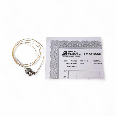 Physical Acoustics Emission (AE) Sensor w Cal. Certificate PICO-HF1.5 (BO!) | Order Direct and Save - Image 4