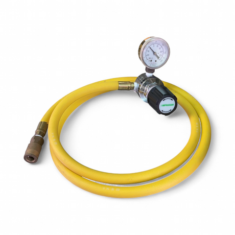 PRAXAIR 0-30psi Gas Pressure Regulator w Hose Attachment 3041000-000 (BO!) | Safe & Secure Shipping - Image 1
