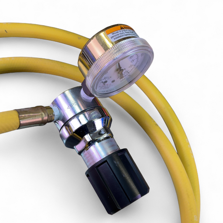 PRAXAIR 0-30psi Gas Pressure Regulator w Hose Attachment 3041000-000 (BO!) | Safe & Secure Shipping - Image 5