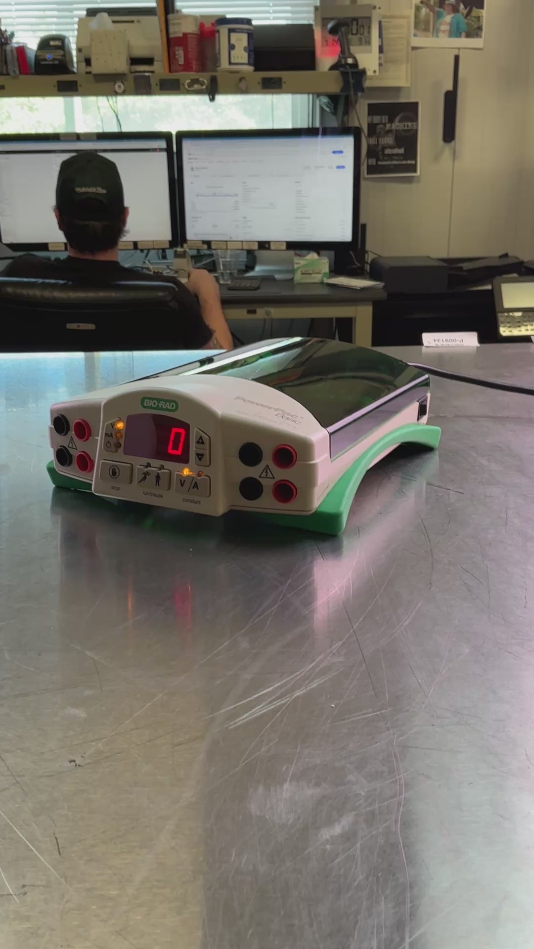 BIO-RAD PowerPac Basic Electrophoresis Power Supply USED WORKS | Safe & Secure Shipping
