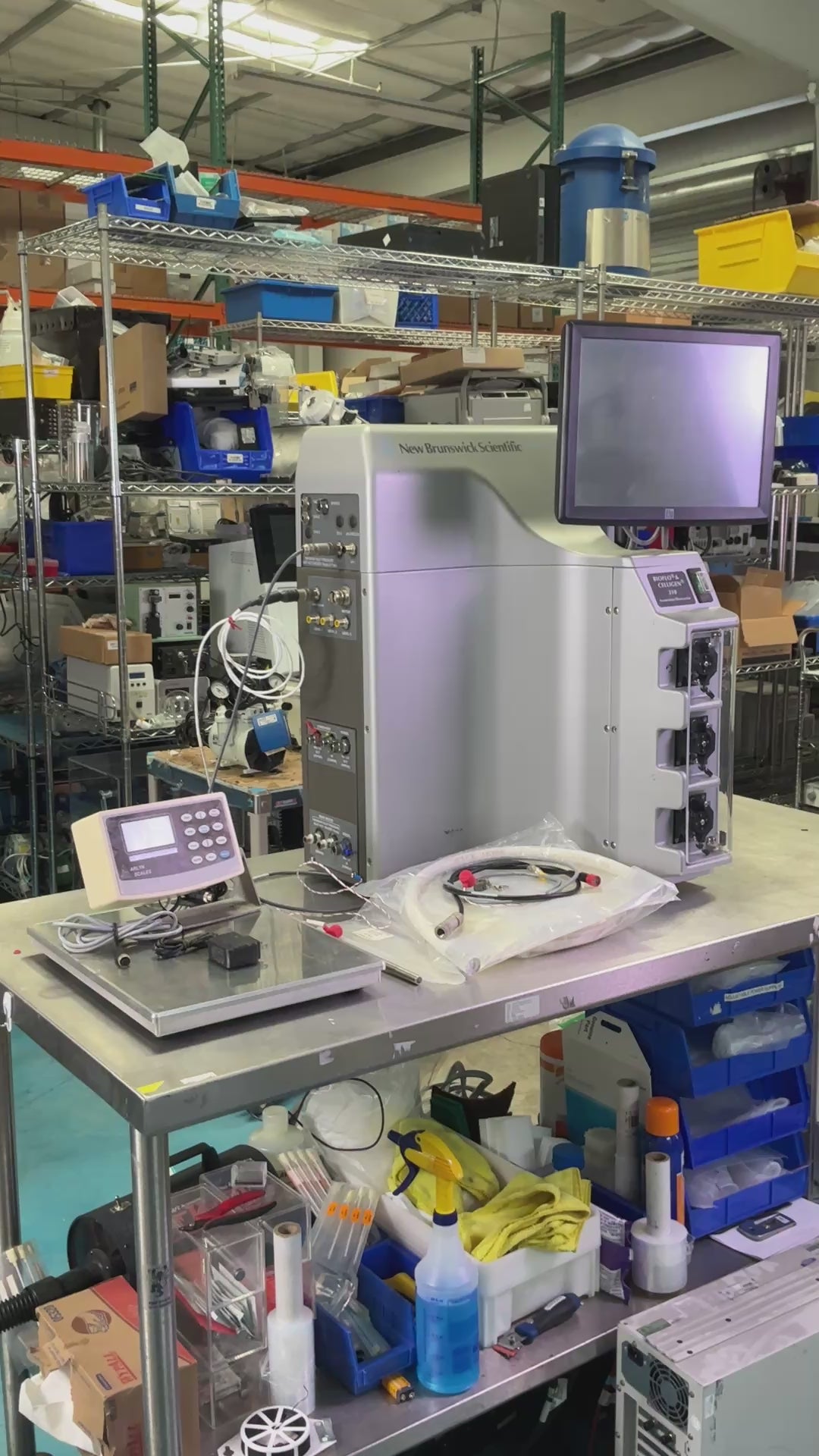 New Brunswick Scientific BioFlo & Celligen 310 Fermentor/Bioreactor System & Accessories (BO!) | Mr. Scientific