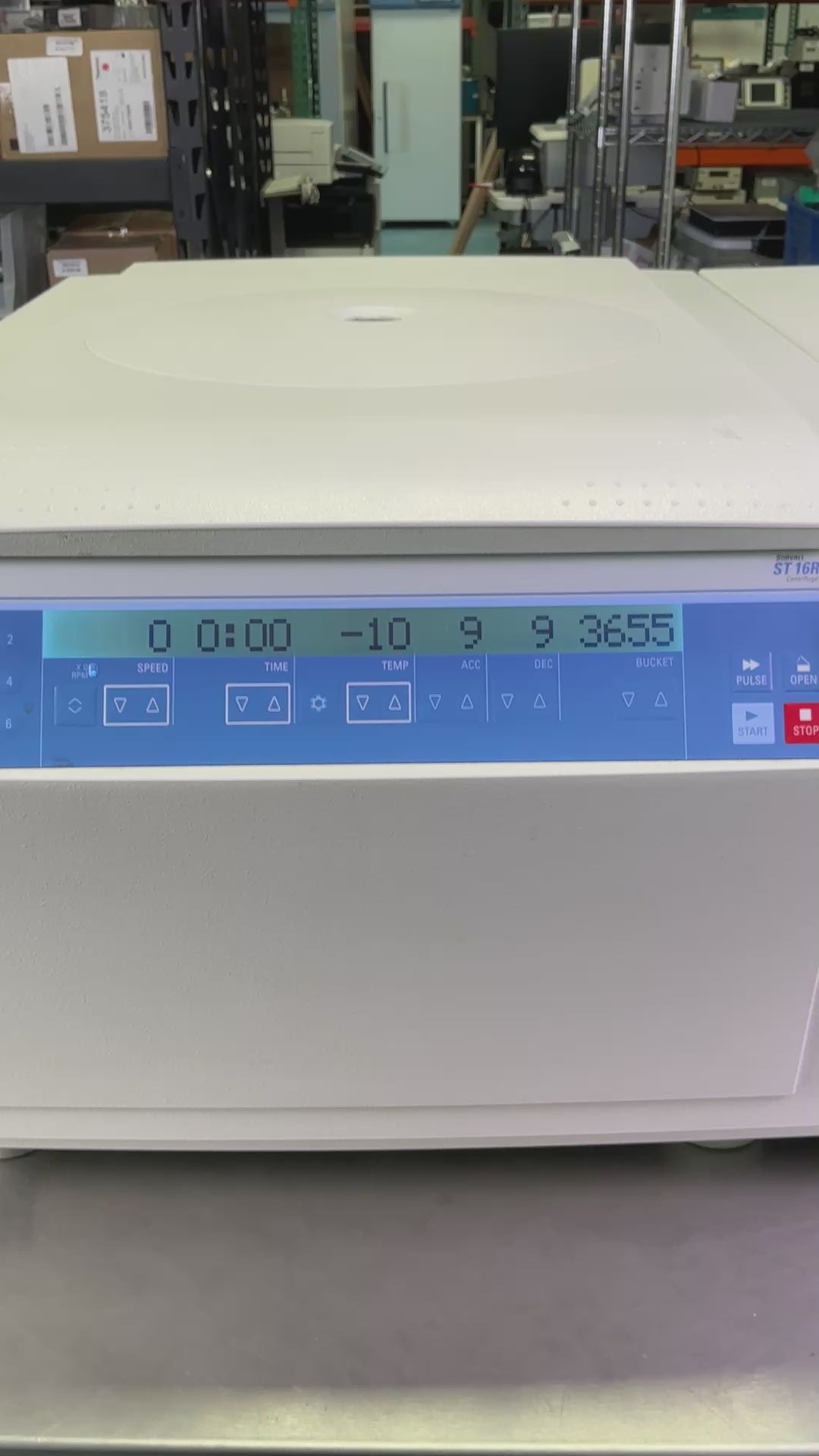 Thermo Scientific Sorvall ST 16R Refrigerated Centrifuge w 75003181 Rotor & Adapters (BO!) | Order Direct and Save