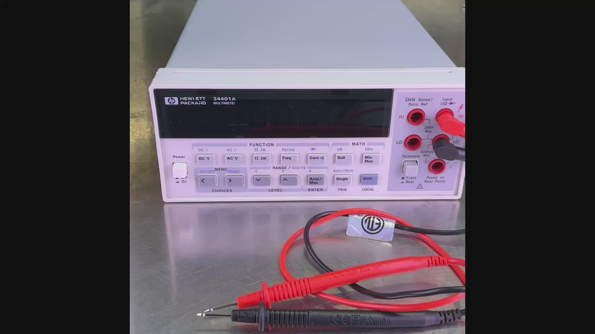 Hewlett Packard (HP)34401A  Benchtop Digital 1000V Multimeter (BO!) | Order Direct and Save