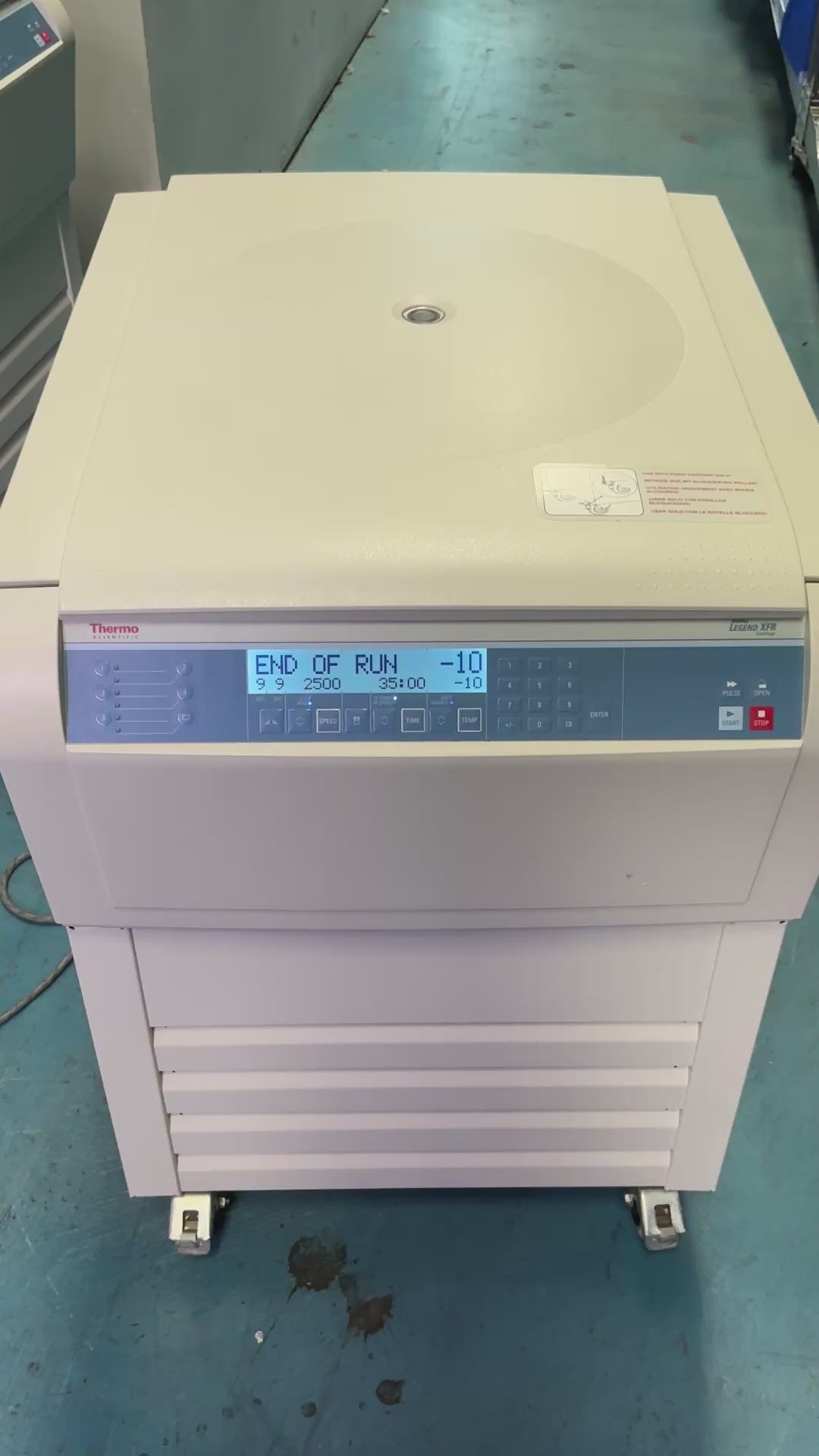 Thermo Scientific Sorvall Legend XFR Centrifuge 75004539 (Best Offer!) | Order Direct and Save