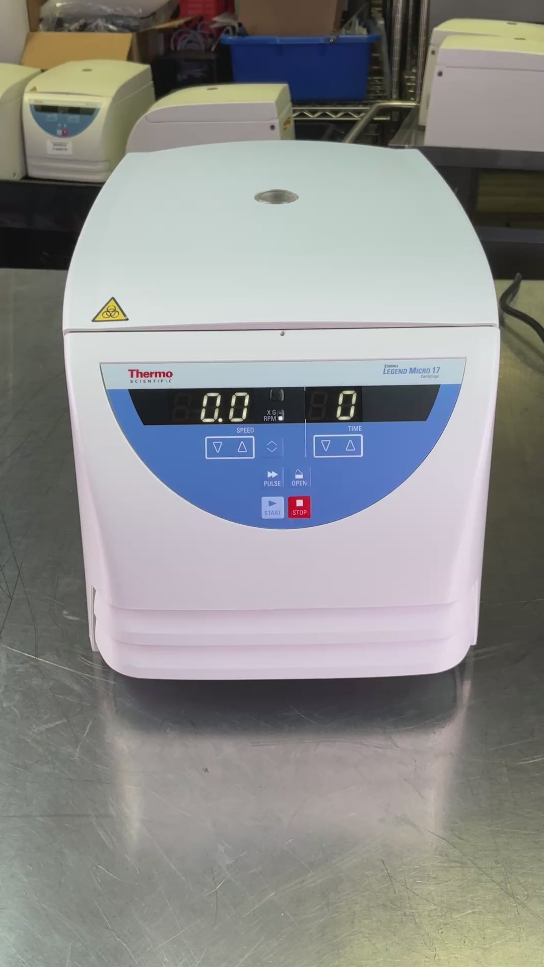 Thermo Scientific Sorvall Legend Micro 17 Centrifuge 75002431 w 24x1.5/2.0mL Rotor 75003424 (BO!) | Safe & Secure Shipping
