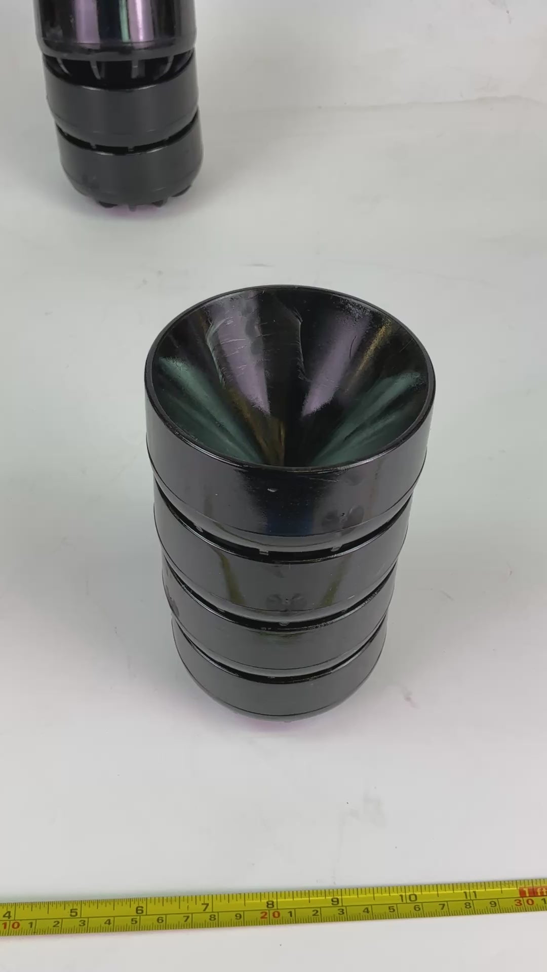 Thermo Scientific Nalgene TX-750 Rotor Black Conical Bottle Adapters DS3126-0175 - 4ct | Mr. Scientific