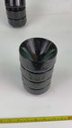 Thermo Scientific Nalgene TX-750 Rotor Black Conical Bottle Adapters DS3126-0175 - 4ct | Mr. Scientific