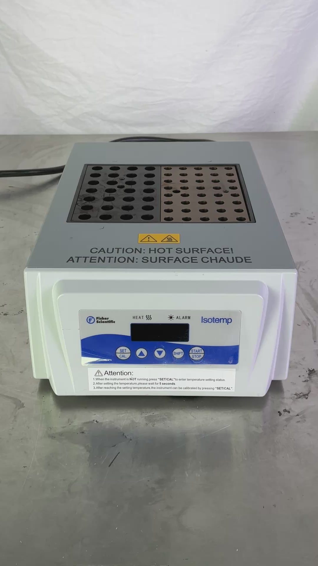Fisher Scientific Isotemp FS Standard 2Block Drybath 88860022 (BO!) | Safe & Secure Shipping