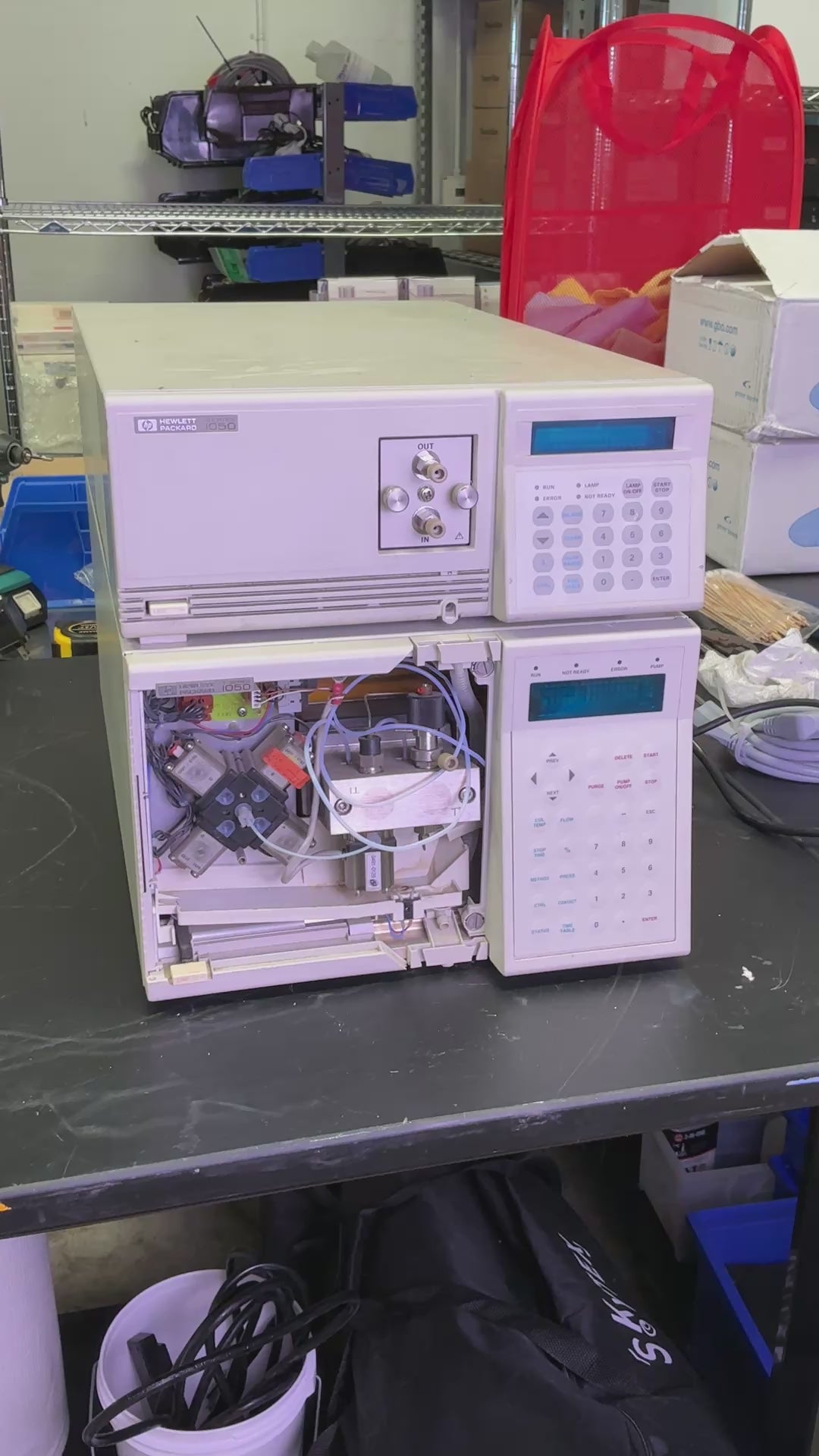 Hewlett Packard Series 1050 HPLC Pump & Detector System 79853C (Best Offer!) | Safe & Secure Shipping