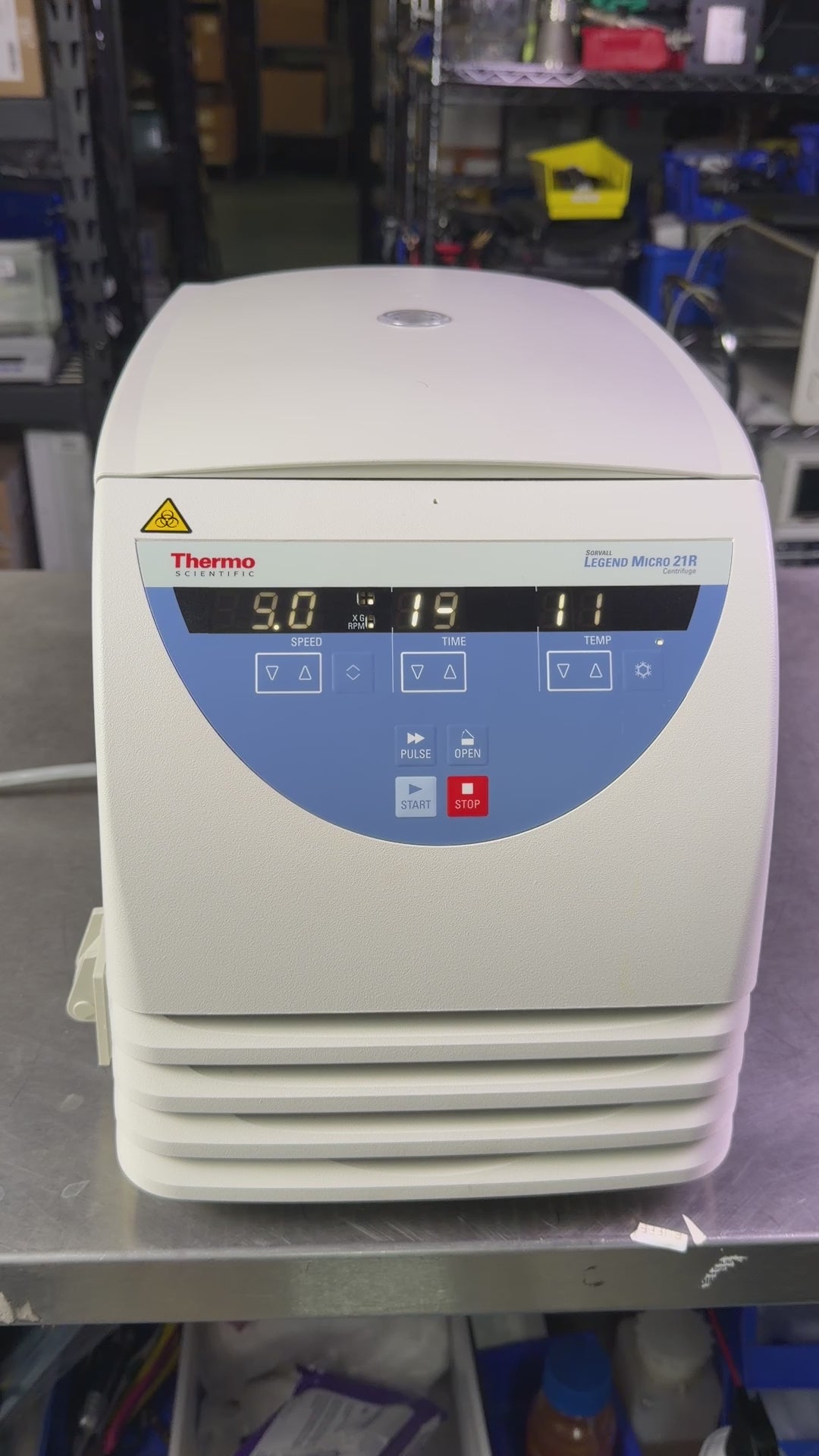 Thermo Fisher Scientific Sorvall Legend Micro 21R 75002446 Microcentrifuge
