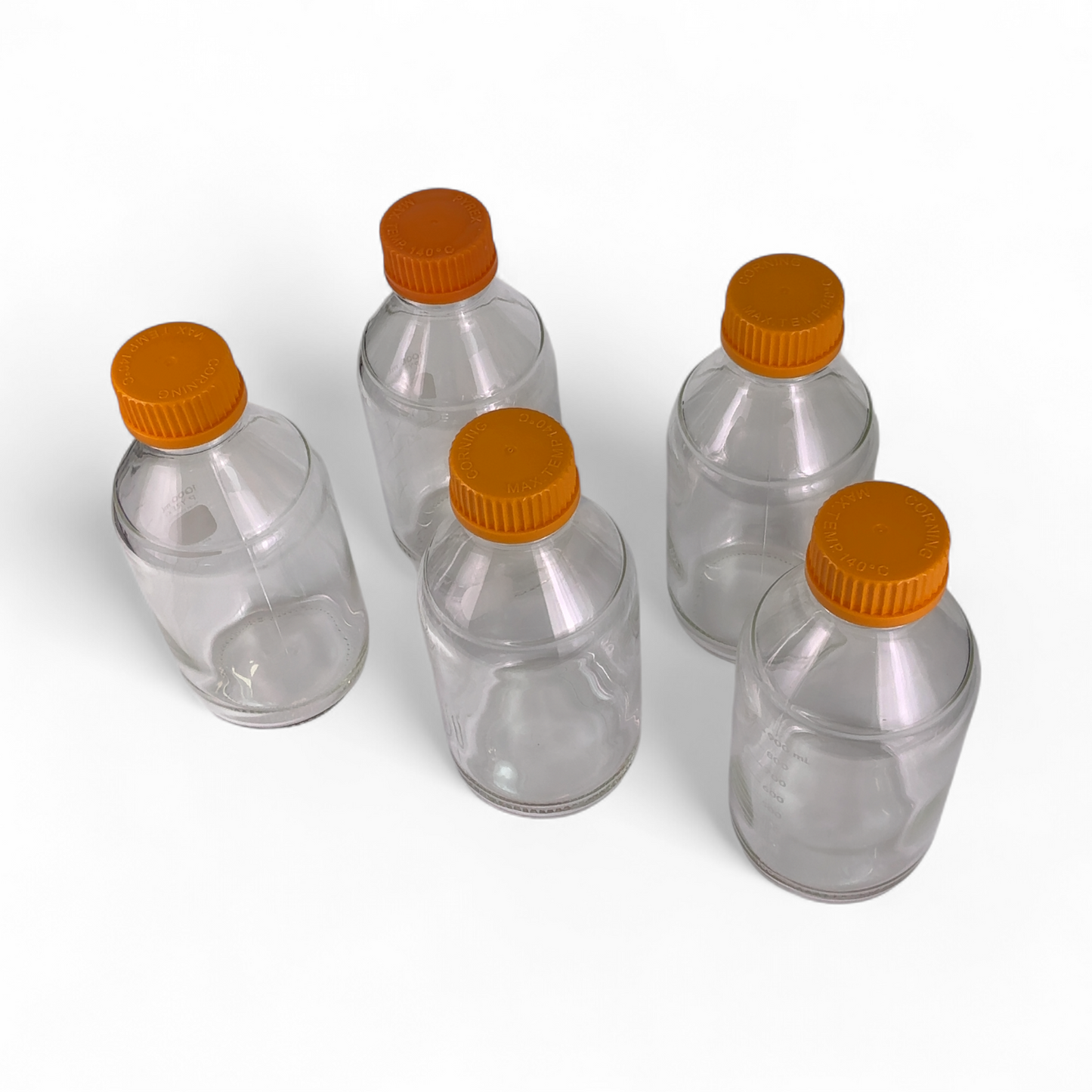 PYREX 1L Round Media Laboratory Storage Bottles 1395 - Lot of 5x | Mr. Scientific - Image 3