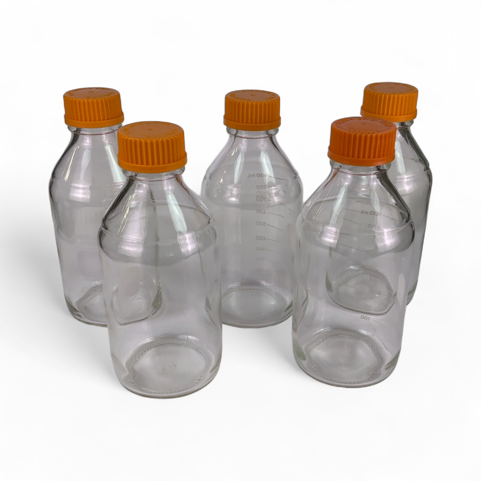 PYREX 1L Round Media Laboratory Storage Bottles 1395 - Lot of 5x | Mr. Scientific - Image 7