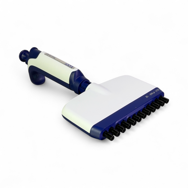 RAININ Pipet-Lite XLS 17013810 L-200 12 Channel Pipette 20-200µL | Ships Fast from Mr. Scientific - Image 1