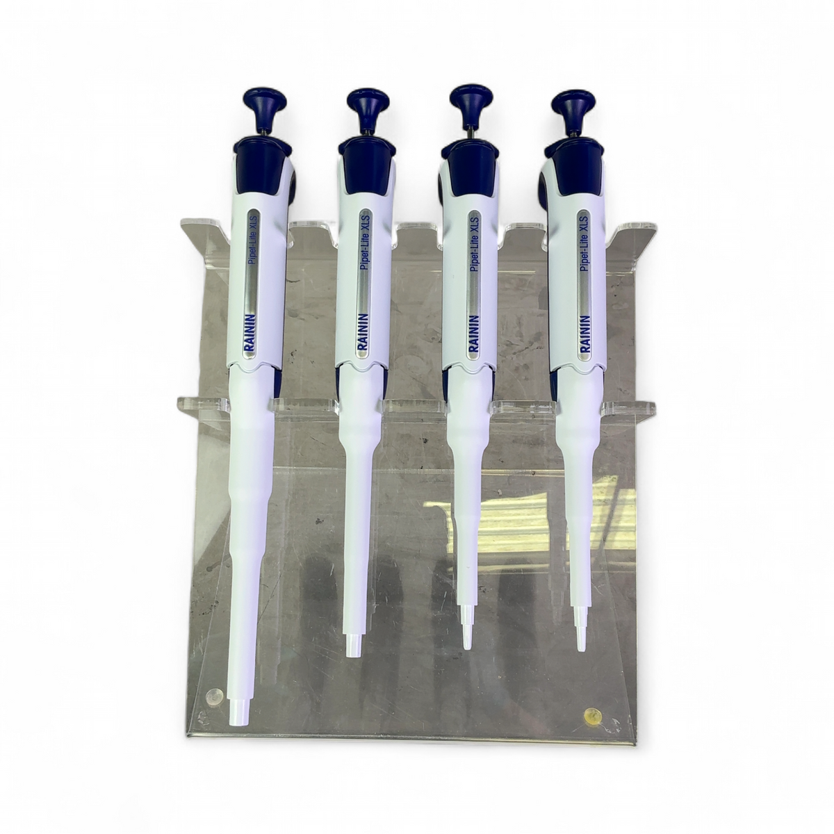 Rainin Pipet-Lite XLS LTS Pipettes CALIBRATED w Stand; L1000, L200, L20, L10 (BO!) | Order Direct and Save - Image 2