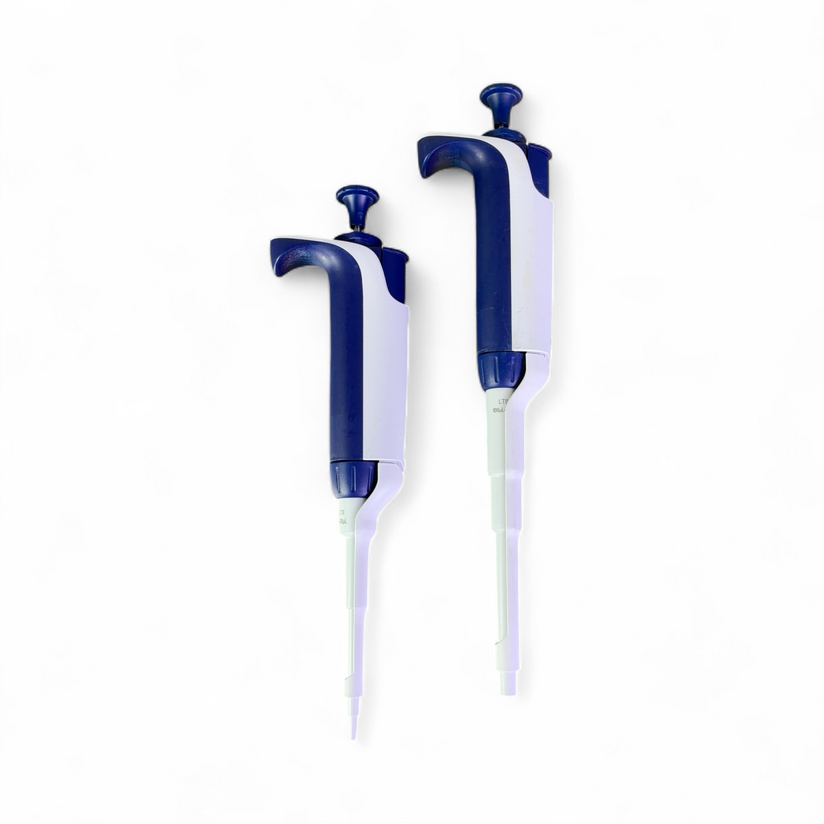 Rainin Pipet-Lite XLS LTS Single Channel Pipettes (Lot of 2x), L-1000, L-20 - CALIBRATED | Safe & Secure Shipping - Image 2