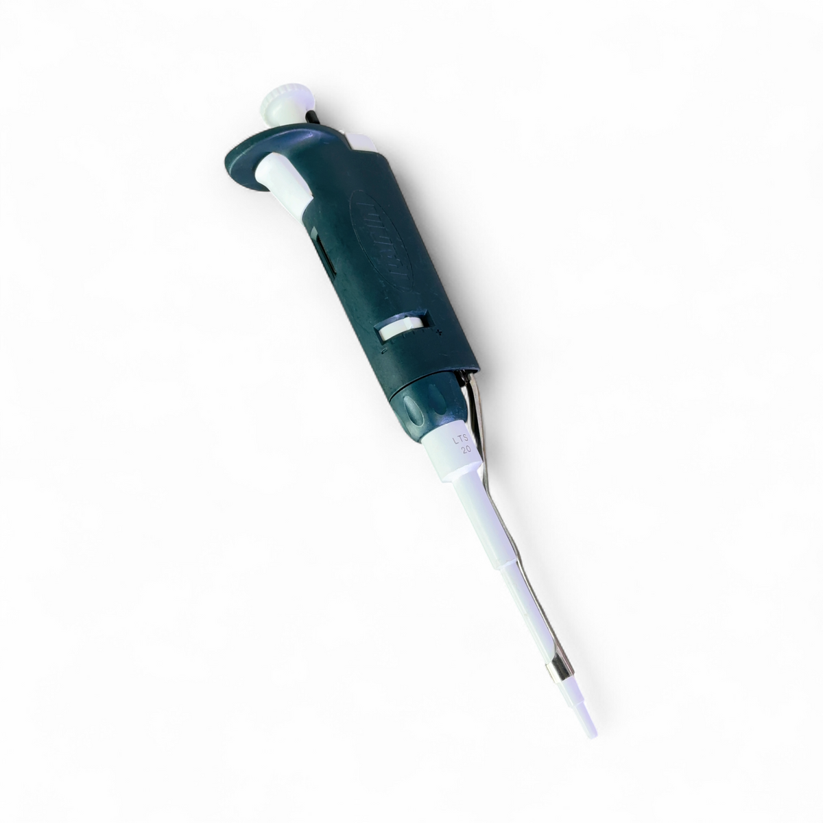 Rainin Pipet-Plus Latch-Mode Adjustable Volume Single-Channel Pipette RL-20 - CALIBRATED | Ships Fast from Mr. Scientific - Image 1