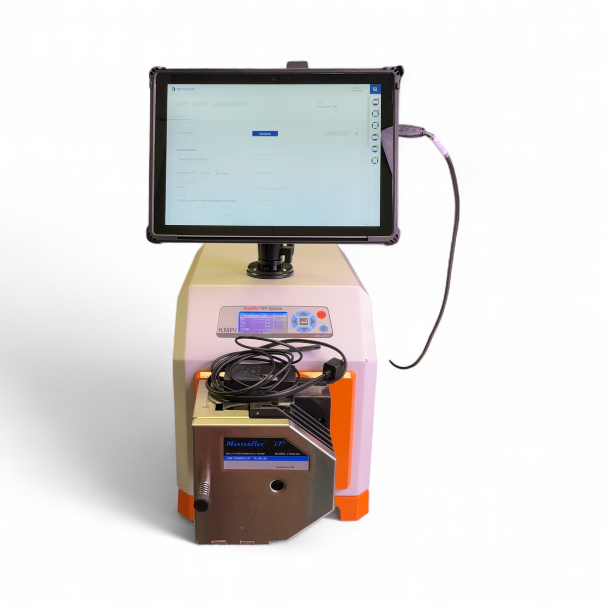 Repligen KrosFlo TFF KMPi System w Software, Scales, Pumps 900-2460, 77420-10-0001 - Image 3