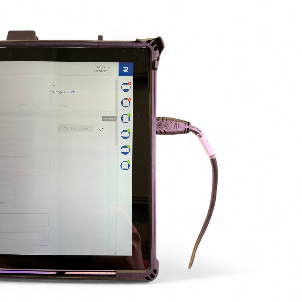 Repligen KrosFlo TFF KMPi System w Software, Scales, Pumps 900-2460, 77420-10-0001 - Image 8