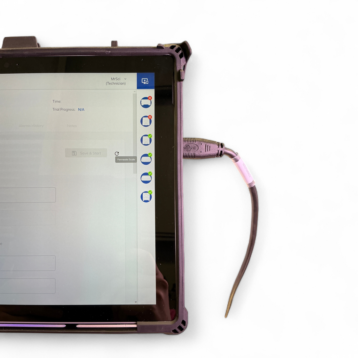 Repligen KrosFlo TFF KMPi System w Software, Scales, Pumps 900-2460, 77420-10-0001 - Image 9