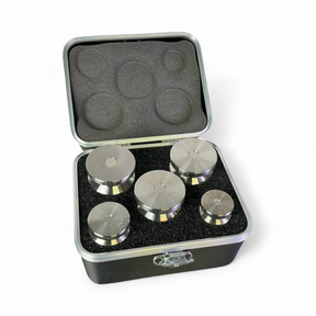 Rice Lake Weighing Systems Precision Calibration Weight Set w Case; 2kg, 1kg, 500g | Ships Fast from Mr. Scientific - Image 1