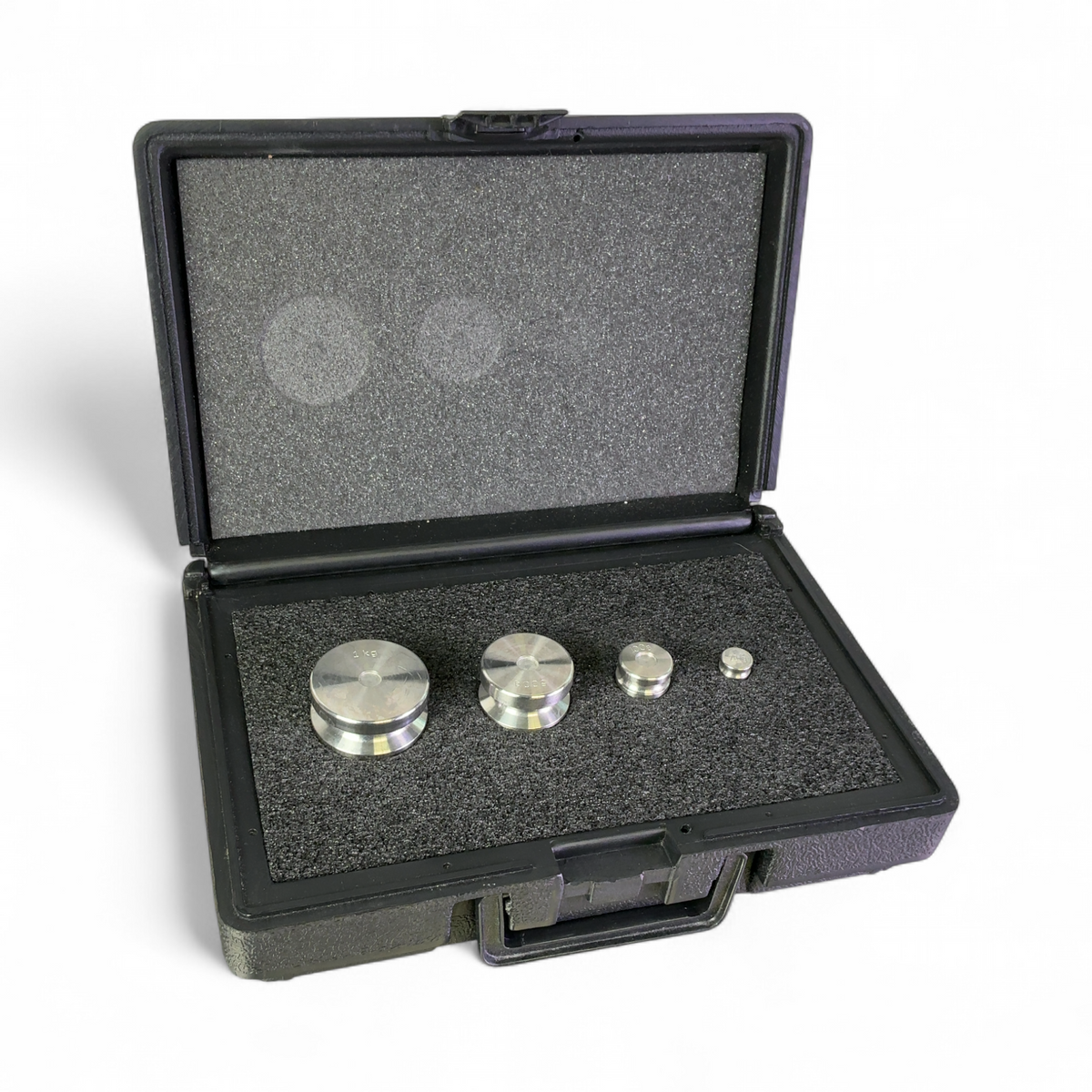 Rice Lake Weighing Systems Precision Calibration Weight Set w Case; 1kg, 500g, 100g | Order Direct and Save - Image 1