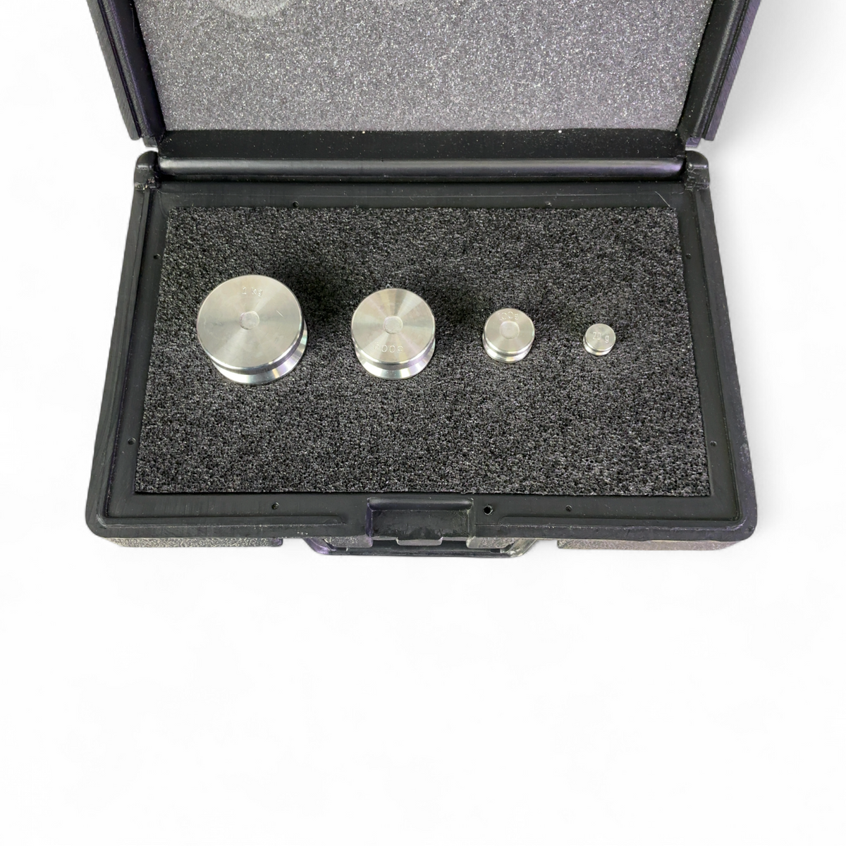 Rice Lake Weighing Systems Precision Calibration Weight Set w Case; 1kg, 500g, 100g | Order Direct and Save - Image 2