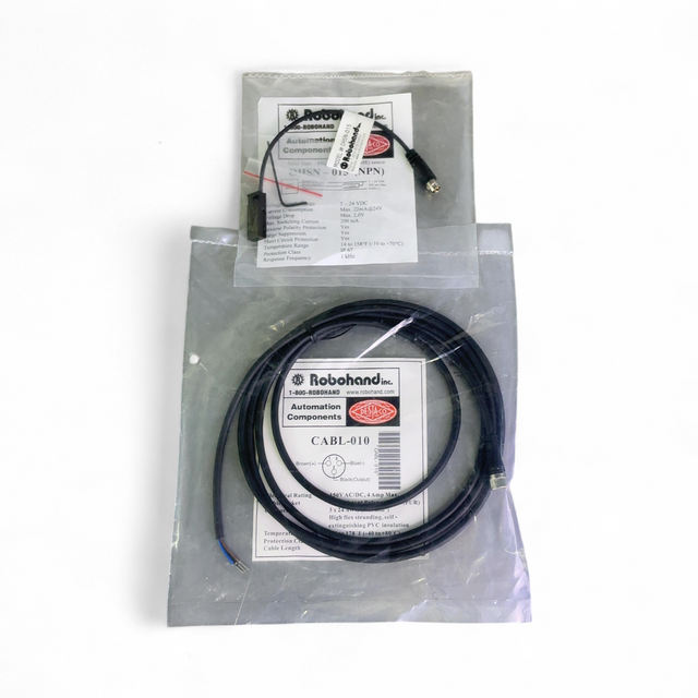 Robohand Solid State Magnetoresistive MR Sensor and Cable OHSN-015 CABL-010 | Safe & Secure Shipping - Image 1