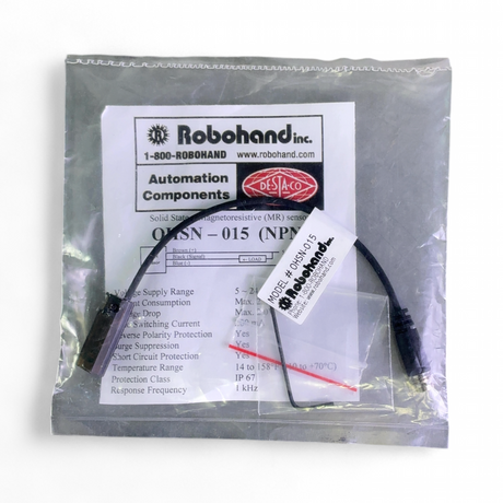 Robohand Solid State Magnetoresistive MR Sensor and Cable OHSN-015 CABL-010 | Safe & Secure Shipping - Image 2