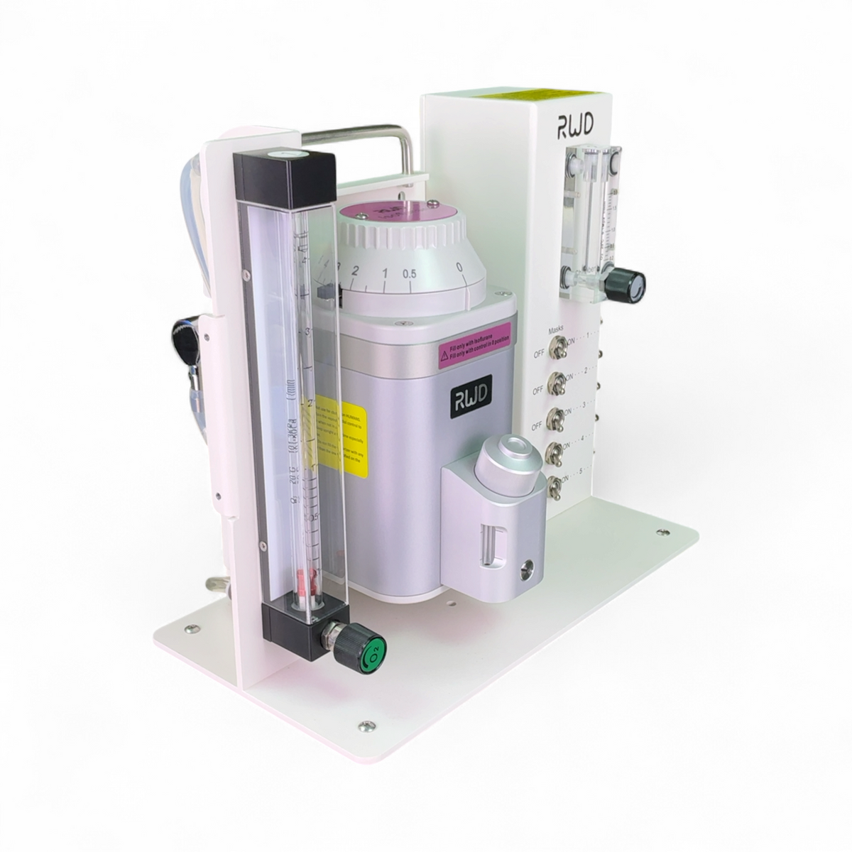 RWD Life Sciences Small Animal Anesthesia System R550IE w R583S Vaporizer & R510-30 Air Pump | Mr. Scientific - Image 11