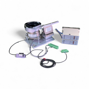Sanki Piezo Bowl (PEF-11OiL) & In-Line (PEF-L25A) Feeder System w P111 Controller Module (BO!) - Parts | Mr. Scientific