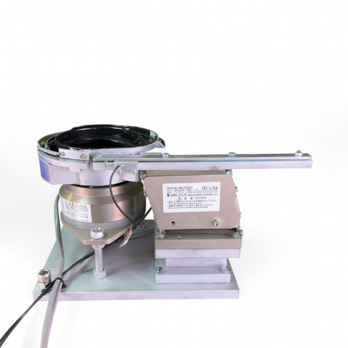 Sanki Piezo Bowl (PEF-11OiL) & In-Line (PEF-L25A) Feeder System w P111 Controller Module (BO!) - Parts | Mr. Scientific - Image 11