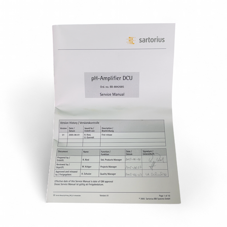Sartorius pH- Amplifier Module DCU +/-15V BB-8842685 (Best Offer!) | Ships Fast from Mr. Scientific - Image 14