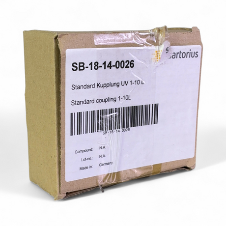 Sartorius SB-18-14-0026 Standard Coupling UV 1-10 L NEW (Best Offer!) | Mr. Scientific - Image 1