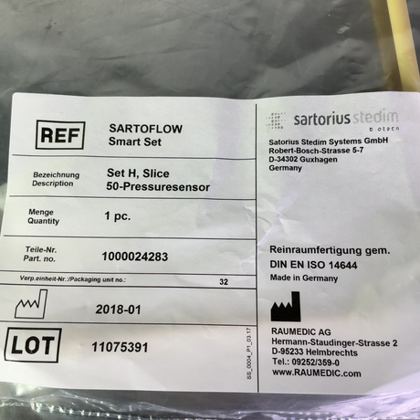 Sartorius Stedim Sartoflow Smart Set Tubing Accessories 1000010992, 1000024283 - Image 8