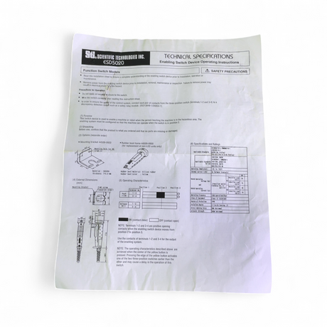 Scientific Technologies Inc ESD5020 Enabling Switch Device and Cable 10m | Mr. Scientific - Image 4