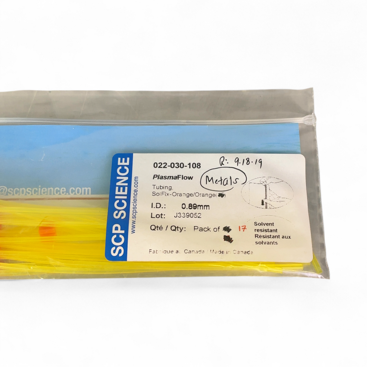 SCP Science, Ametek, Biotek Assorted PlasmaFlow Spectro PVC Pump Tubing Lot | Order Direct and Save - Image 15