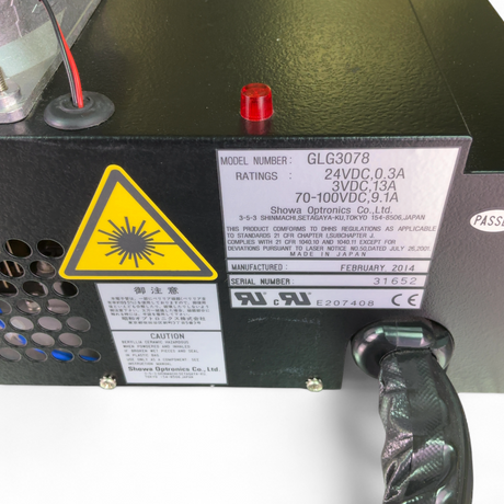 Showa Optronics Co., Ltd. 450-515mm Argon Laser Head GLG3078 (BO!) | Safe & Secure Shipping - Image 7