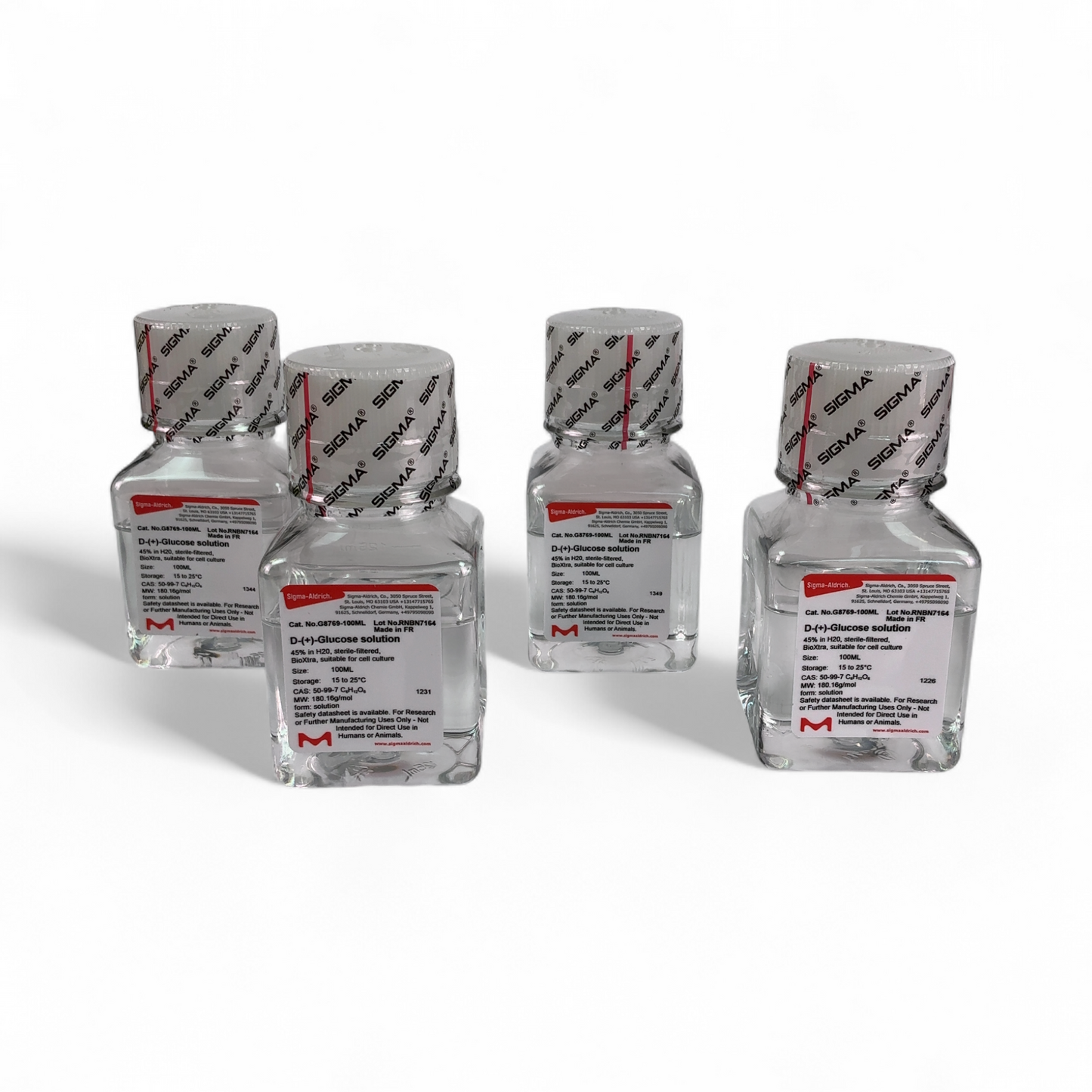 Sigma-Aldrich D-(+)-Glucose solution G8769-100mL - 4 Bottles (Best Offer!) | Safe & Secure Shipping - Image 2