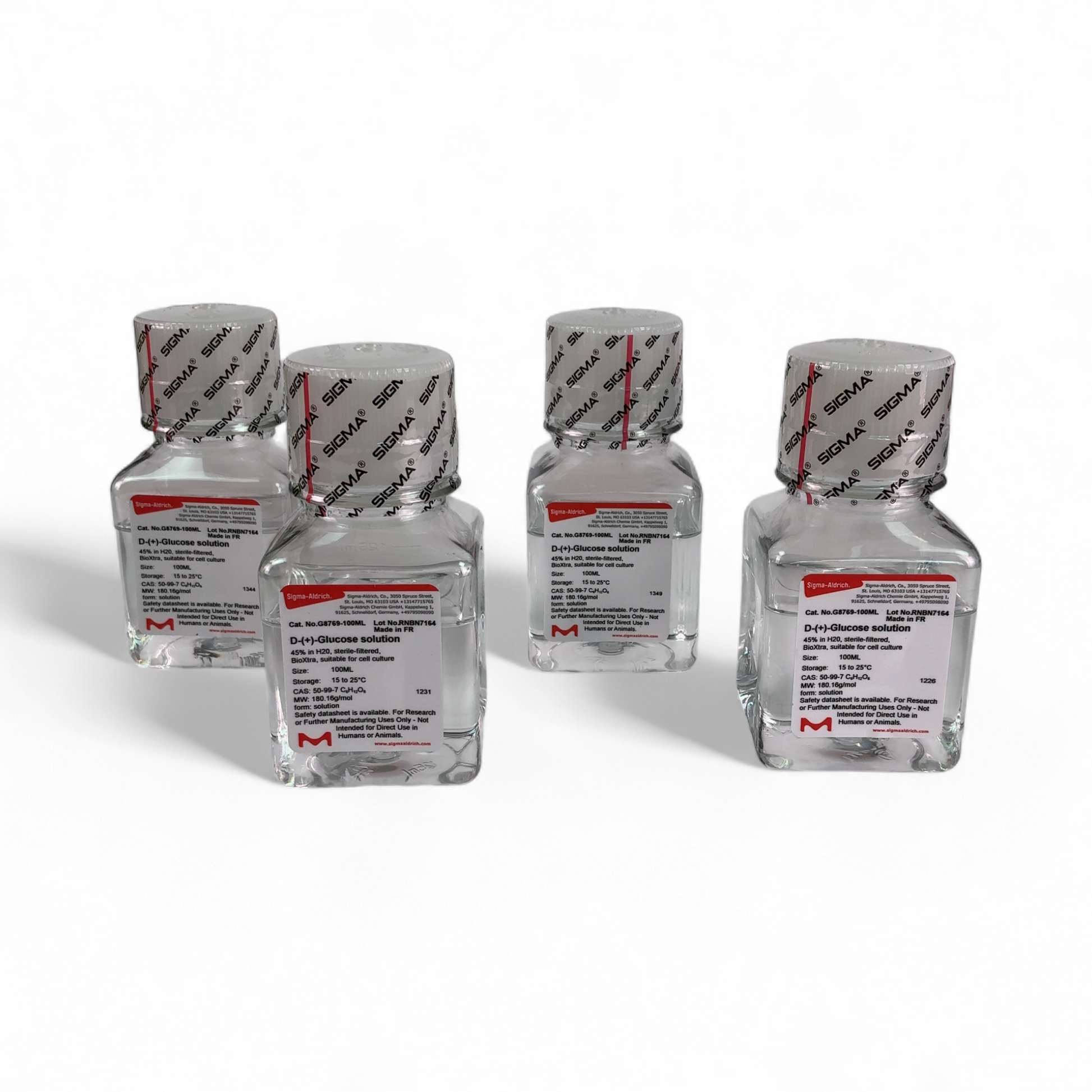 Sigma-Aldrich D-(+)-Glucose solution G8769-100mL - 4 Bottles (Best Offer!) | Safe & Secure Shipping - Image 2