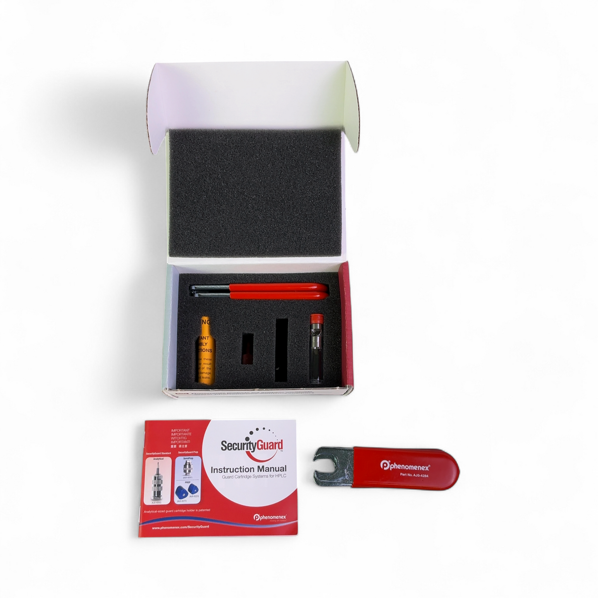 Sigma Aldrich Supelco Ascentis, Phenomenex SecurityGuard HPLC Guard Cartridge Kits Lot 51736-U, AJ0-9532, KJ0-4282 - Image 11